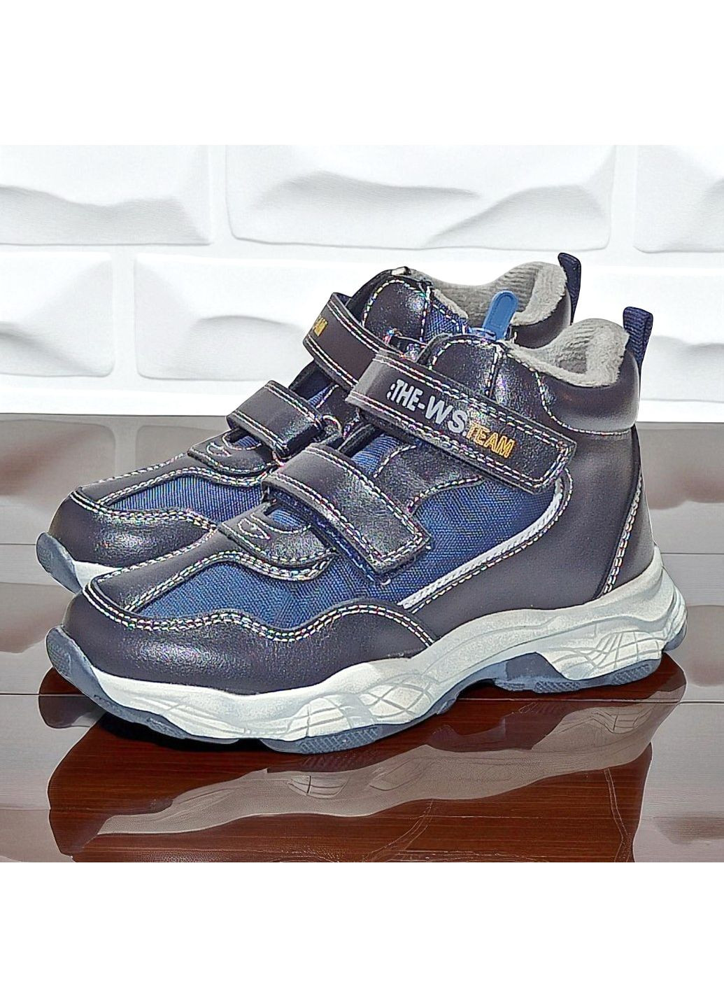 Демісезонні утеплені черевики на липучках хайтопи на флісі для хлопчика Weestep (360805071)