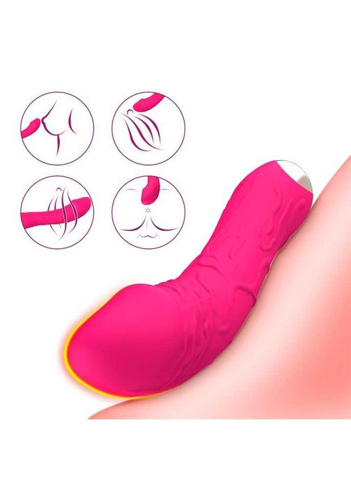 Вибратор для стимуляции точки G "Dibe" 20 режимов вибрации Черный No Brand (370611909)