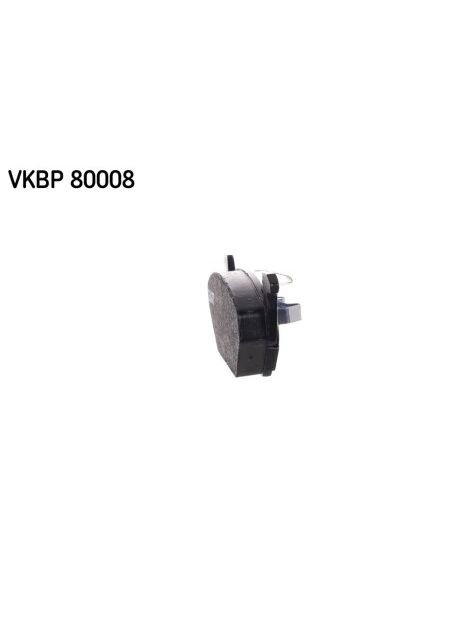 Колодки гальмівні дискові (комплект 4 шт) SKF (368532944)