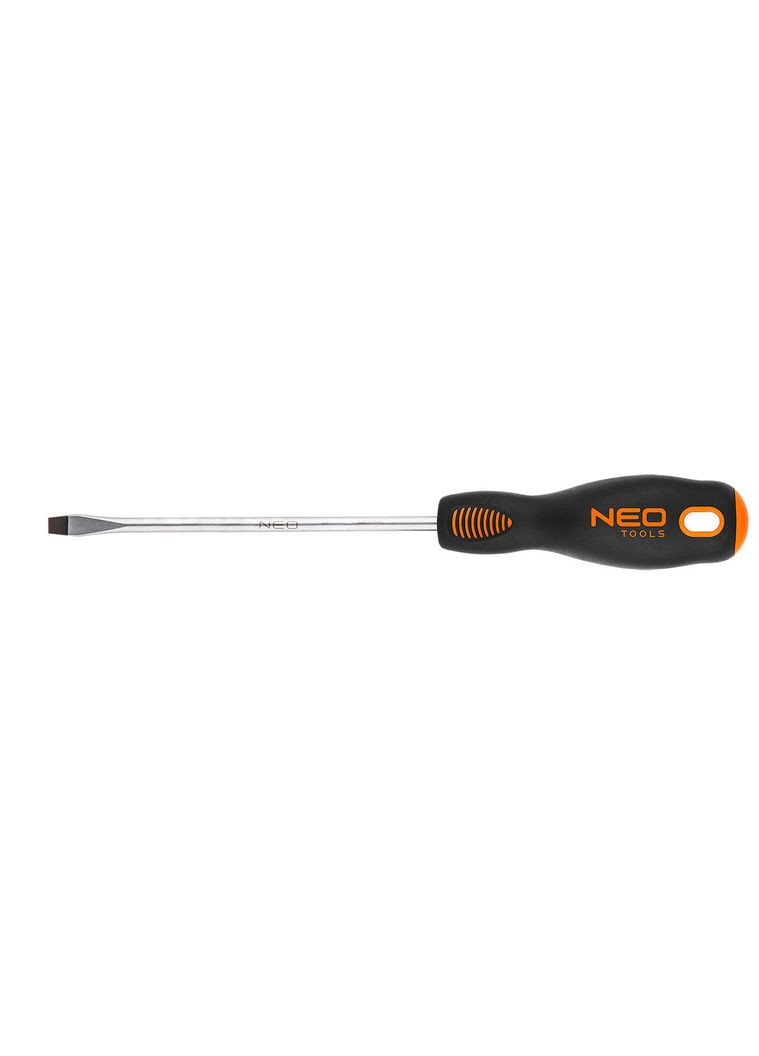 Викрутка (SL5.5x200 мм) плоска шліцьова магнітна (23691) Neo Tools (268139190)