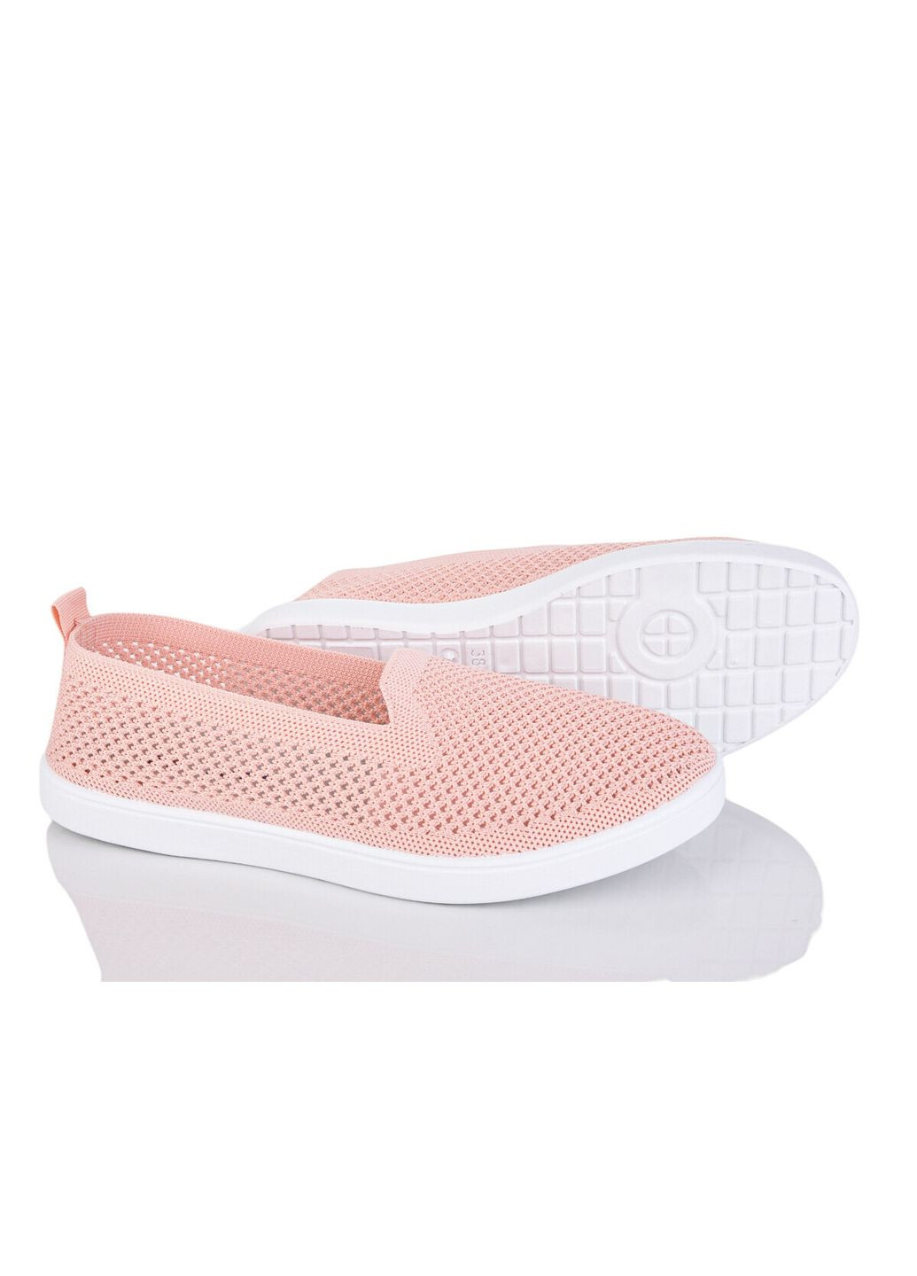 Жіночі сліпони F14-023 Пудровий FLOCC City (363058703)