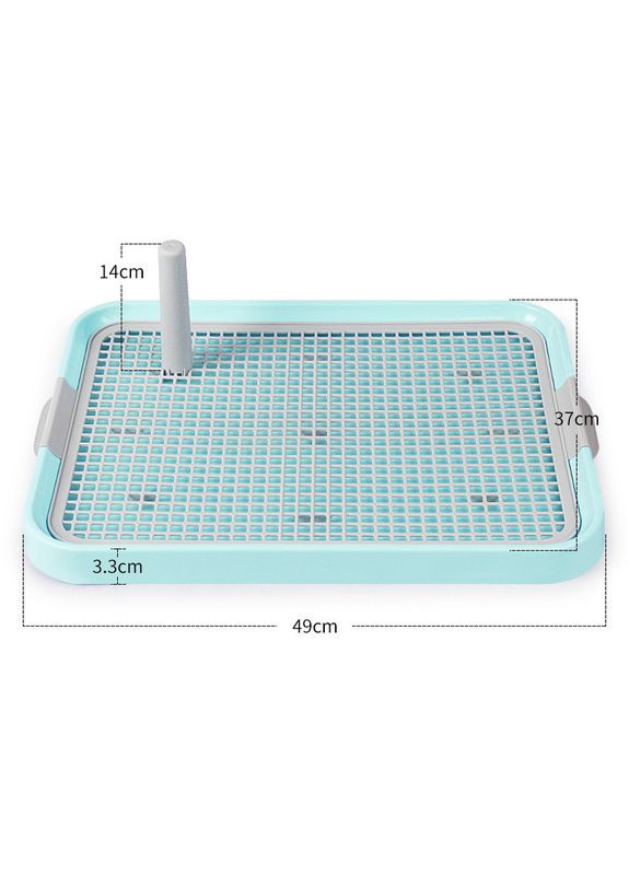 Туалетний лоток для тварин під пелюшку 49*37*3 см ( ) No Brand (368710801)