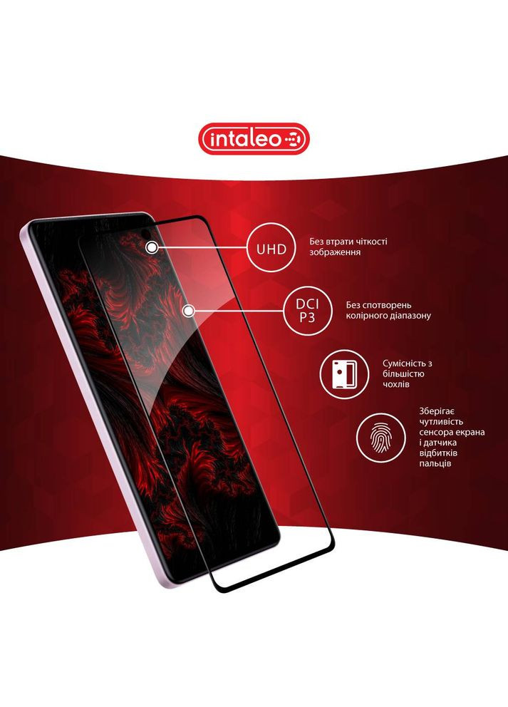 Захисне скло Full Glue для Xiaomi Redmi Note 12 Pro (1283126549427) Intaleo (316696598)