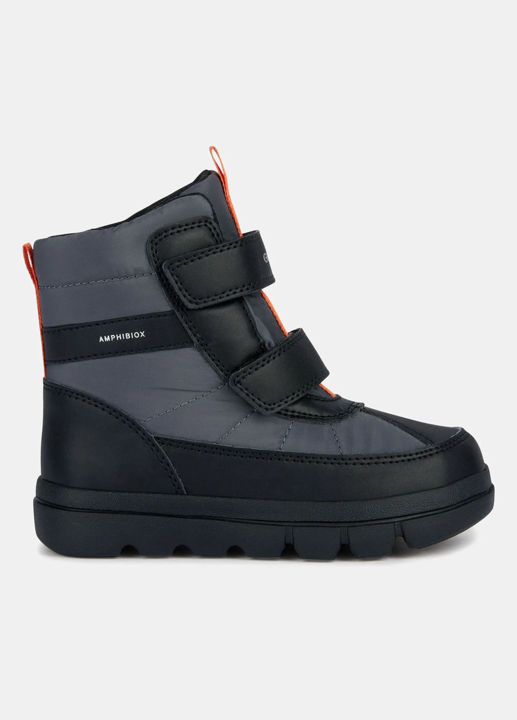 Черевики для хлопчика J Willaboom B.B ABX B Black Dark Grey Geox (302748177)