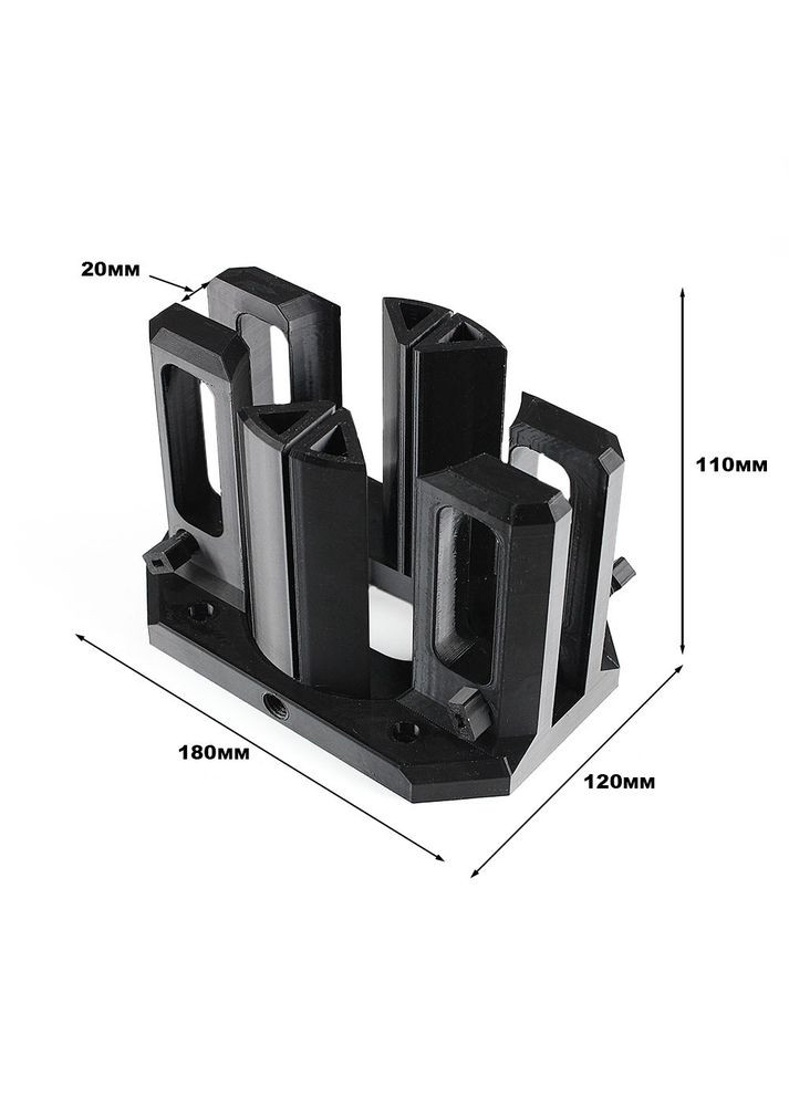 Стусло поворотне пластикове із затискачем No Brand (342123508)