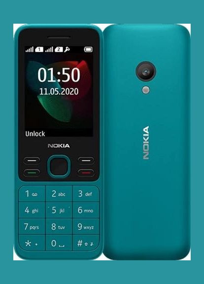 Телефон 150 TA1235 Dual Sim 2020 голубой Nokia (282928318)