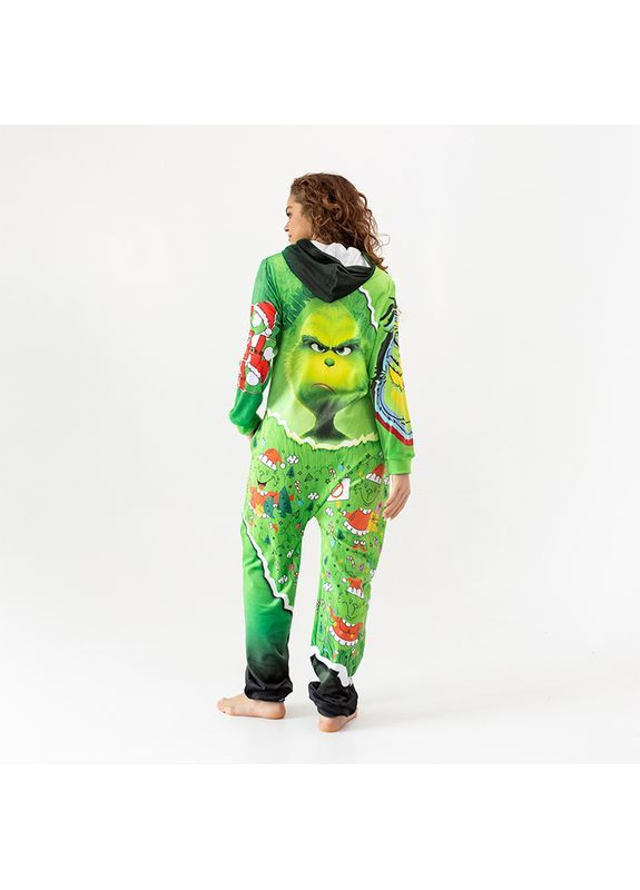 Комбинированная кигуруми «гринч» No Brand