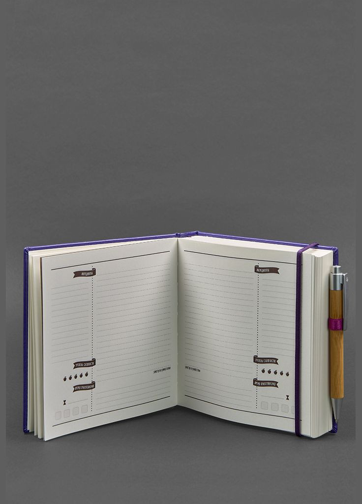 Кук-бук для запису рецептів Книга кулінарних секретів в фіолетовій обкладинці (A-027283) BlankNote (340462055)