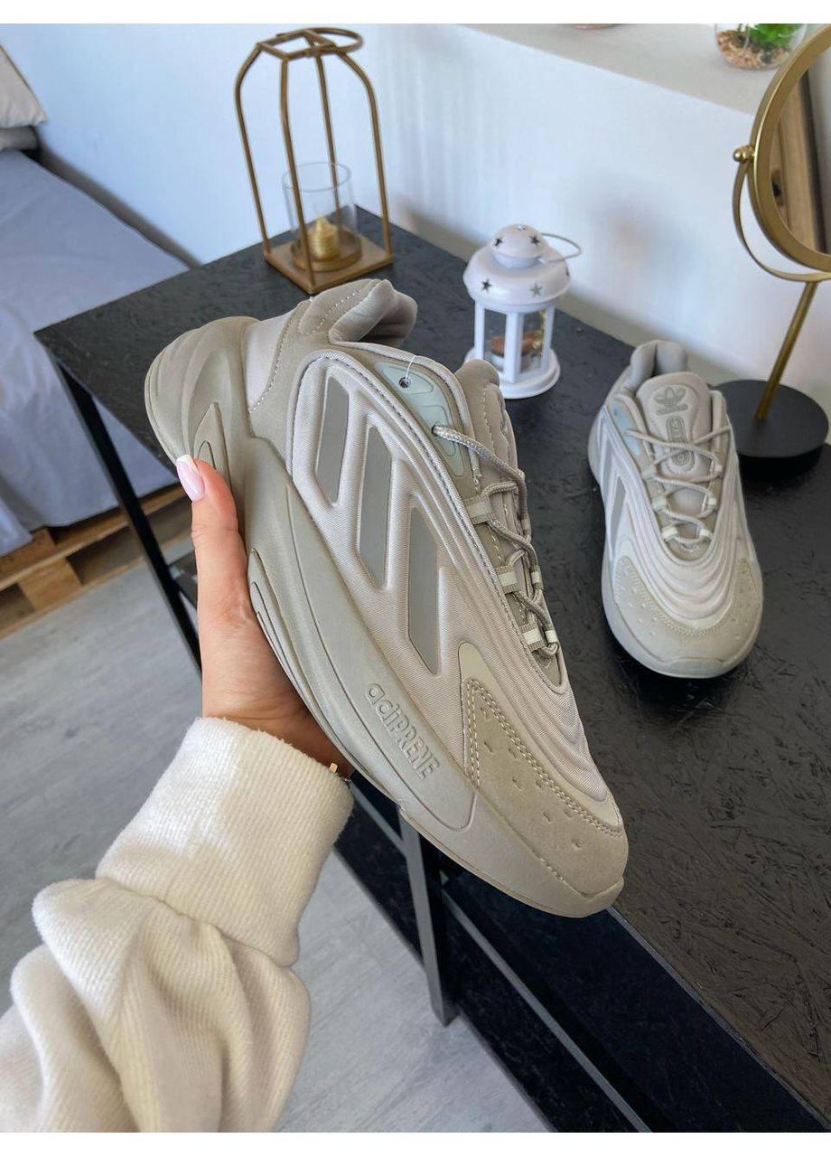 Сірі Осінні кросівки чоловічі adidas ozelia grey v2 адідас озелія No Brand
