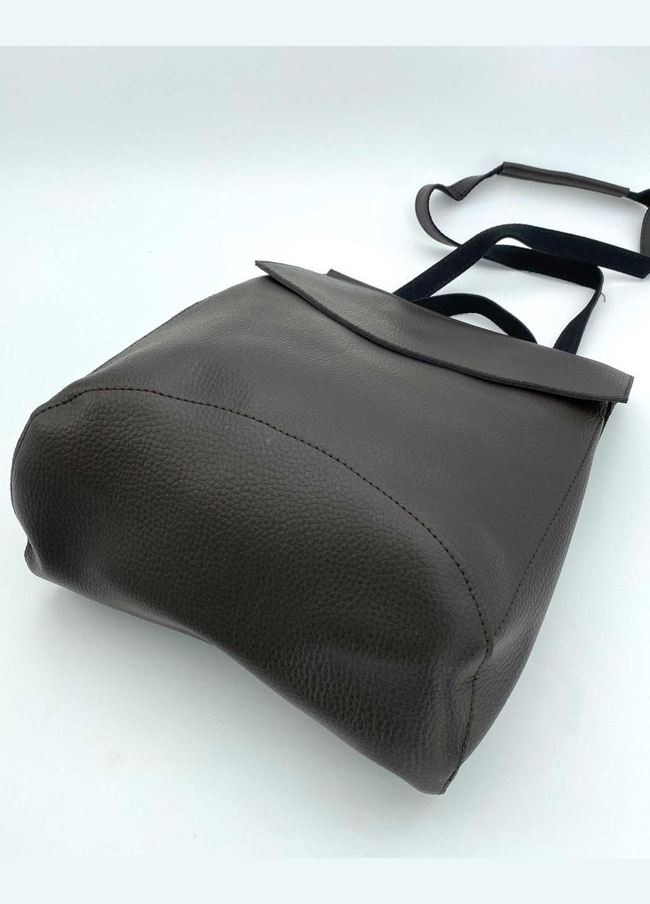 Женский рюкзак-трансформер из экокожи повседневный в коричневом цвете 44205 WeLassie (298571377)