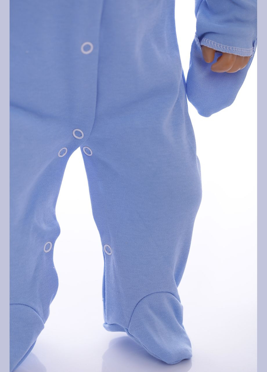 Чоловічок з шапкою для хлопчика інтерлок baby блакитний 56 см (41933) BABYKROHA (297200342)