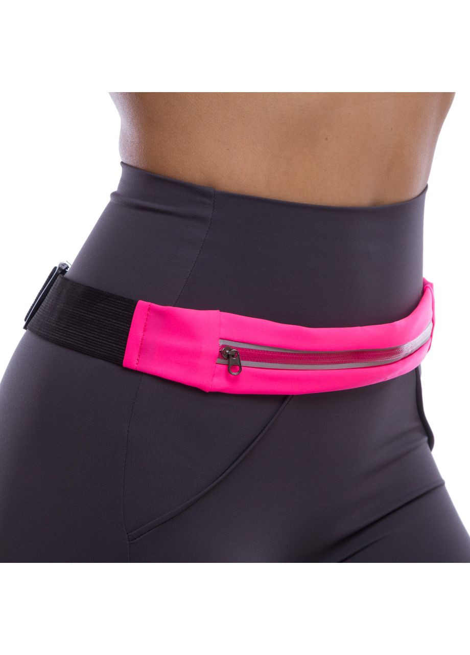 Сумка на пояс для бега с одним отделением на молниях GA-1767 (GA-1767_Малиновый) SP-Sport (361436092)