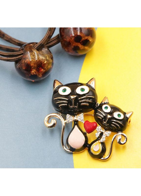 Брошь "Влюбленные коты", брошь булавка (494693361) No Brand (361264322)