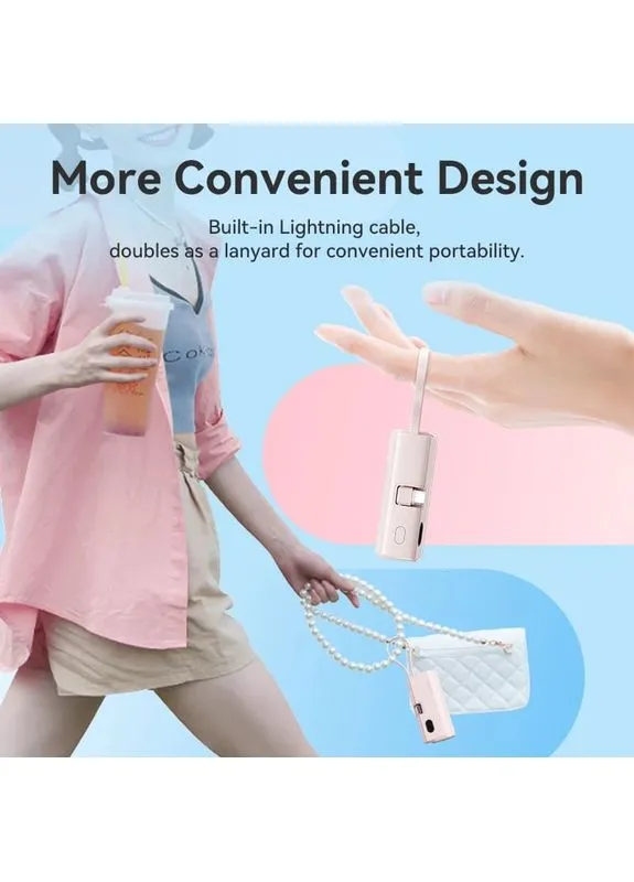 Универсальная батарея 4800mAh 22,5W PD, USB-C In/Out, LED display, со встроенным кабелем USB-C Blue (FHQL0 Blue Vention 4800mAh 22, 5W PD, USB-C In/Out, LED display, with (389995540)