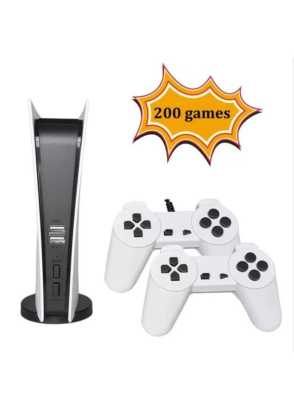 Игровая консоль ретро приставка для телевизора Dendy Game Station GS5 200 игр 8 Bit Sony (395308209)