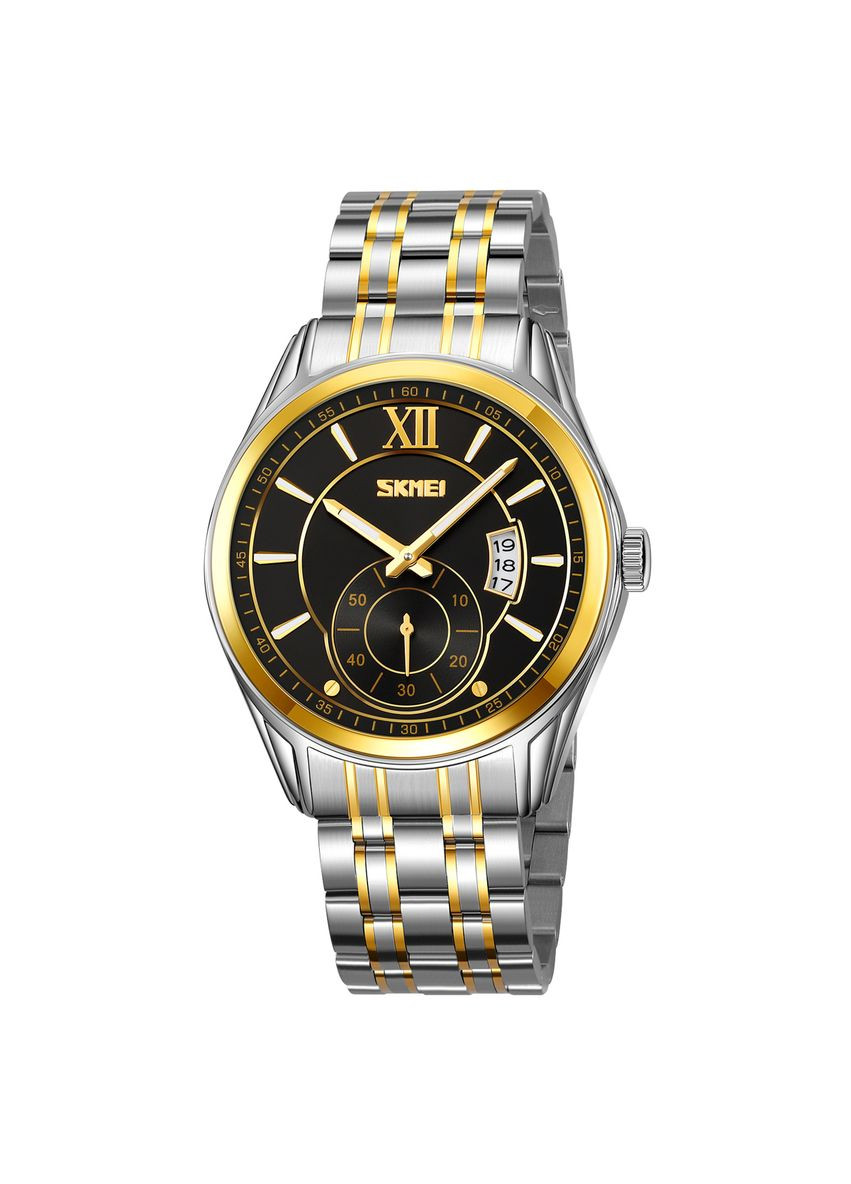 9319TGDBK Silver-Gold-Black Skmei (324214025)