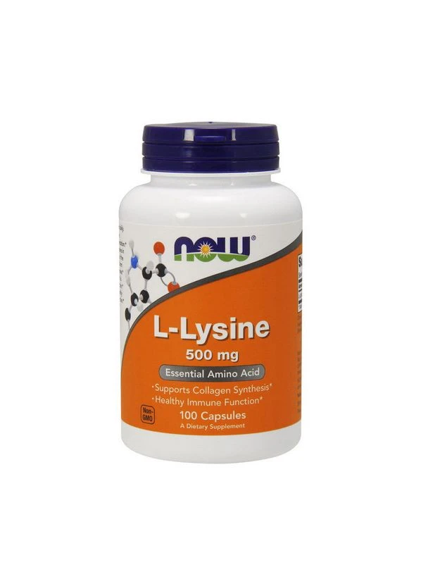 L-Lysine 500 mg (100 caps) Now (395938874)