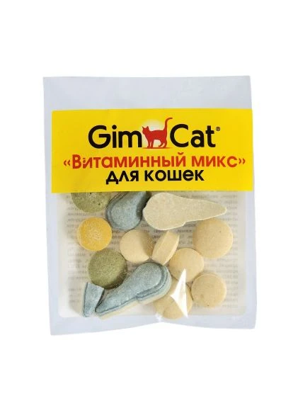 Витамины для кошек 12 табл. (2717250011509) GimCat 12 табл. (401041671)