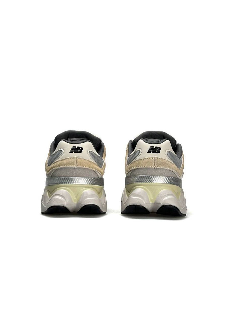 Кроссовки женские New Balance Beige No Brand 9060 серо-бежевые демисезоны (324105916)