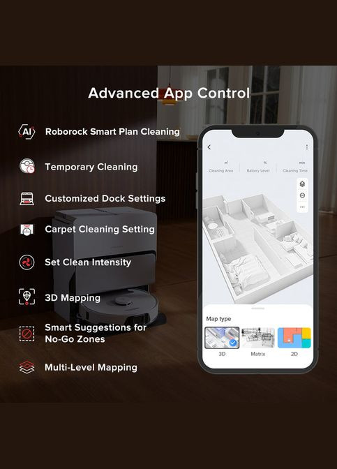 Робот-пилосос S8 Max Ultra White (S8MU02-00) RoboRock (341487375)
