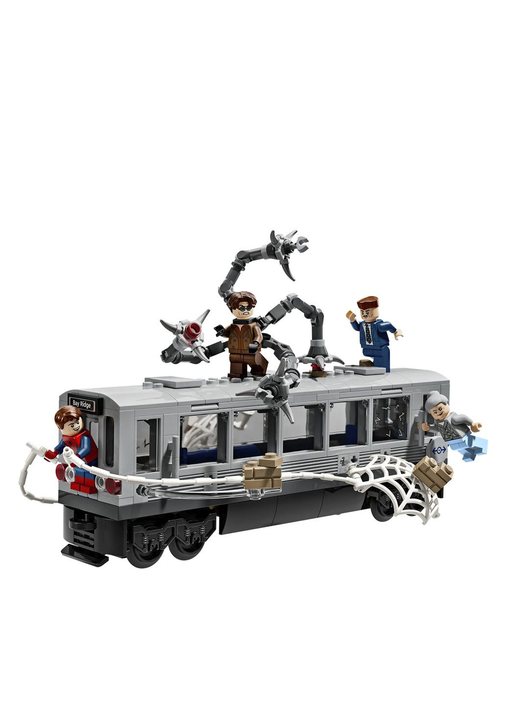 Конструктор Marvel Людина-Павук проти Дока Ока: Сцена в метро, 393 деталі колір різнокольоровий ЦБ-00282670 Lego (346392859)