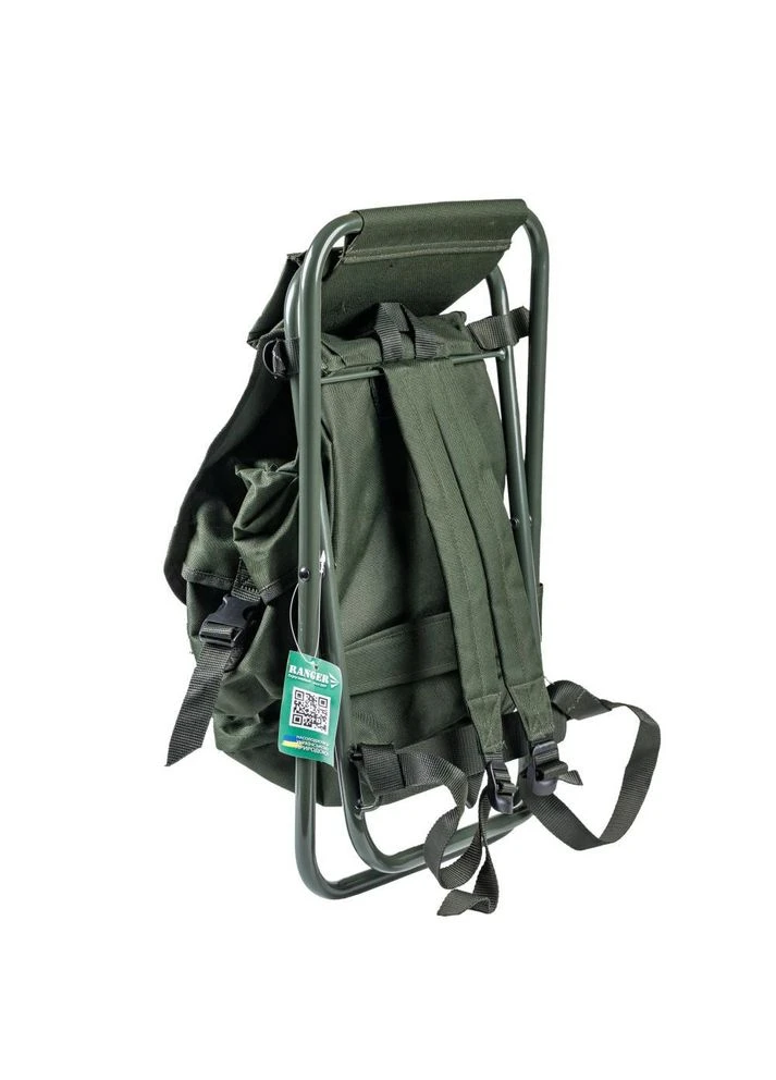 Стул-рюкзак RBagPlus (RA 4401) - раскладной стул с сумкой для рыбалки и охоты Ranger (397057475)