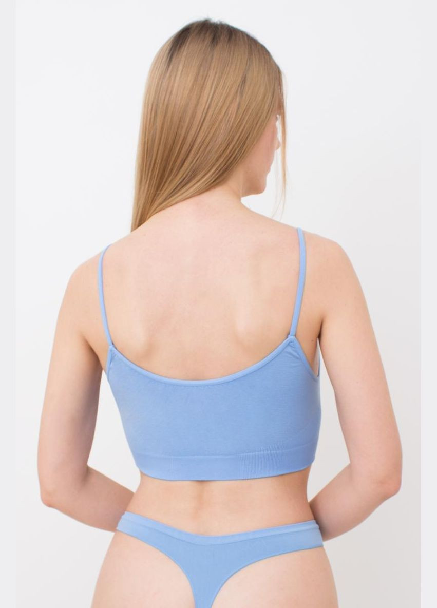 Безшовний топ на тонких бретелях Giulia TOP WITH STRAPS (333656907)