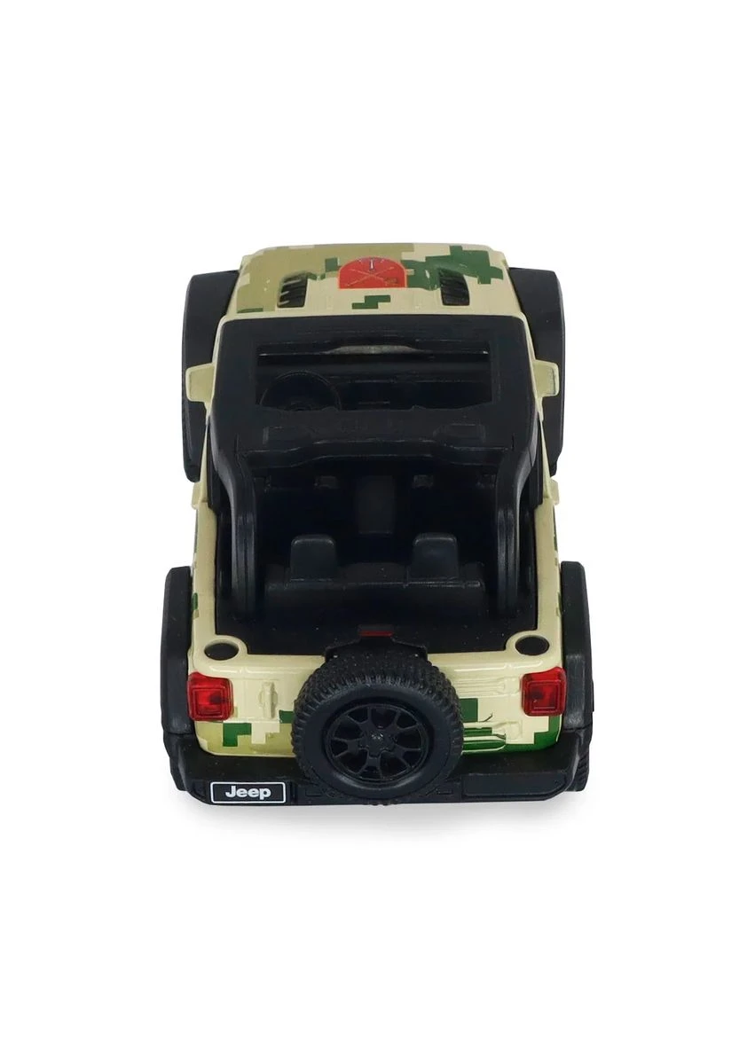 Автомодель металл 12 5х5 9х5 6 см Шевроны Героев Jeep Wrangler Rubicon TechnoDrive (393589996)