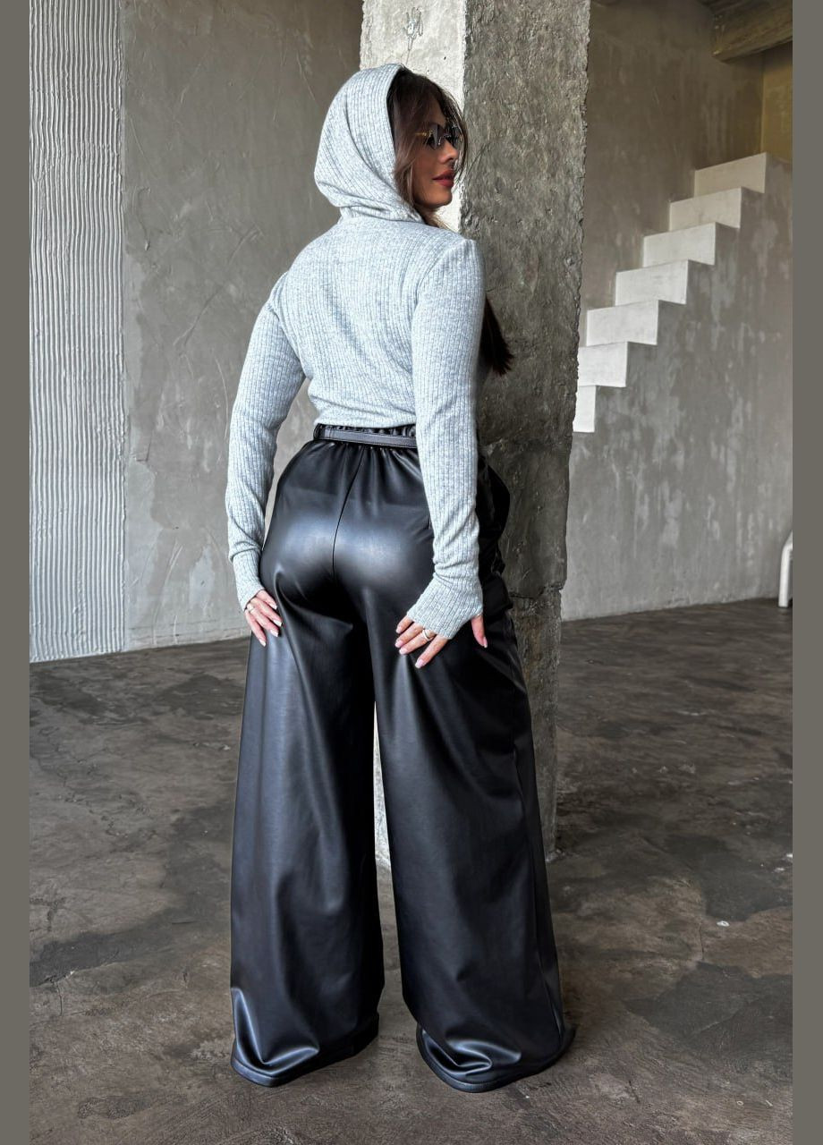 Брюки черного цвета без ремня Jadone Fashion (308284257)