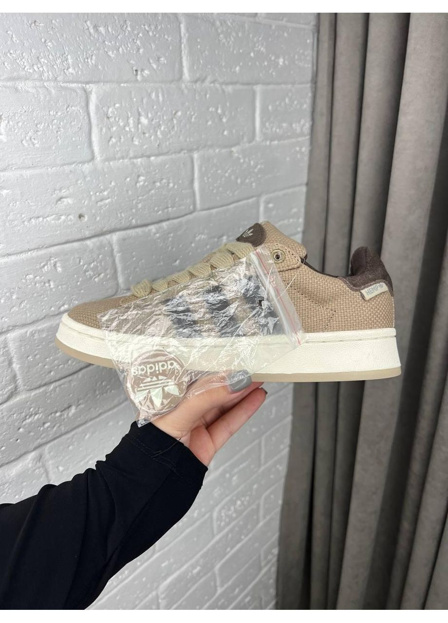 КРОСІВКИ ЖІНОЧІ ADIDAS CAMPUS 00S BROWN BEIGE АДІДАС КАМПУС No Brand бежеві демісезони (368869874)