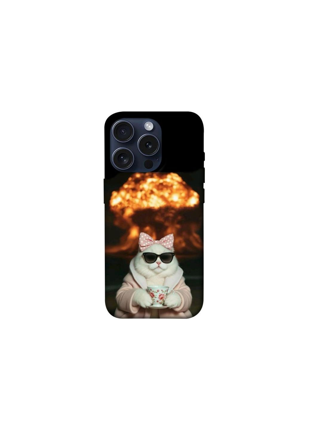 Чехол на Apple iPhone 15 Pro (6.1") Exploding Kittens ver.2 Frontalka (361329850)