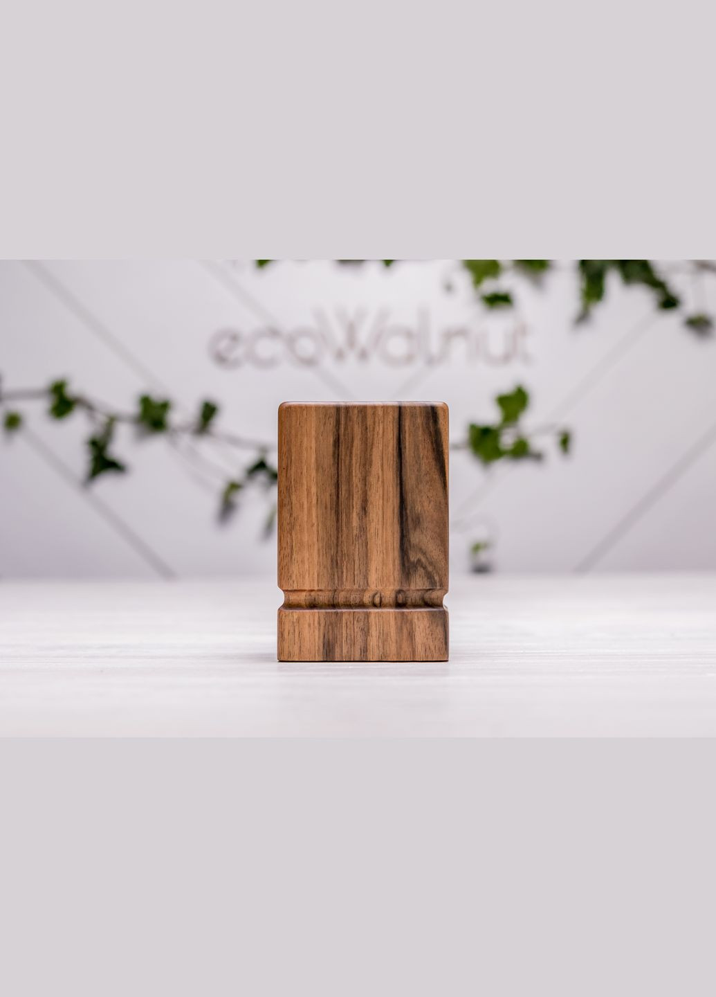 Підставка для ручок та олівців з дерева «Кубок» Холдер з дерева для олівців з гравіровкою EcoWalnut (294052420)