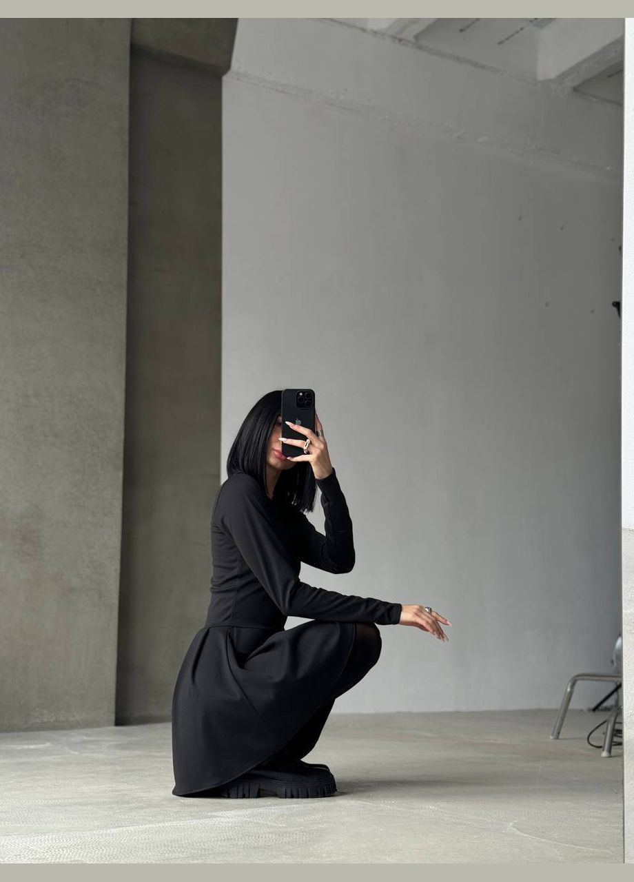 Чорна ніжна сукня😍💓 Luna