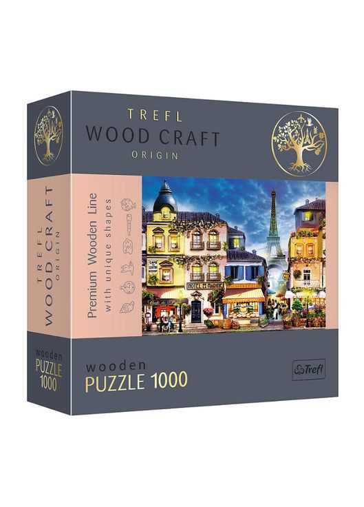 Пазли фігурні з дерева "Французька алея" (1000 ел.) 20142 ( ) Trefl (328944824)