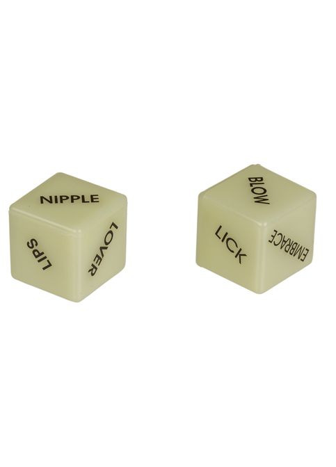 Неоновые кубики Love Dice Glow In The Dark, 2 шт. OOTB (322313110)