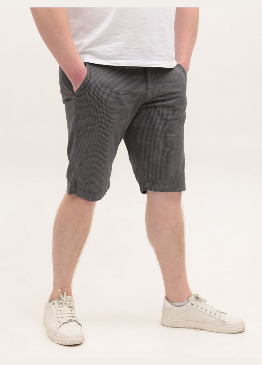 Шорти чоловічі сірі тонкі Wise Пряма (327371167)
