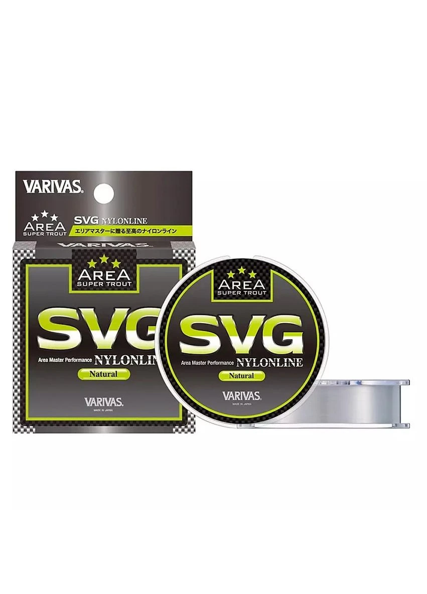 Волосінь Super Trout Area SVG Nylon Natural 150m 0.128mm 1.58kg Varivas (395942110)