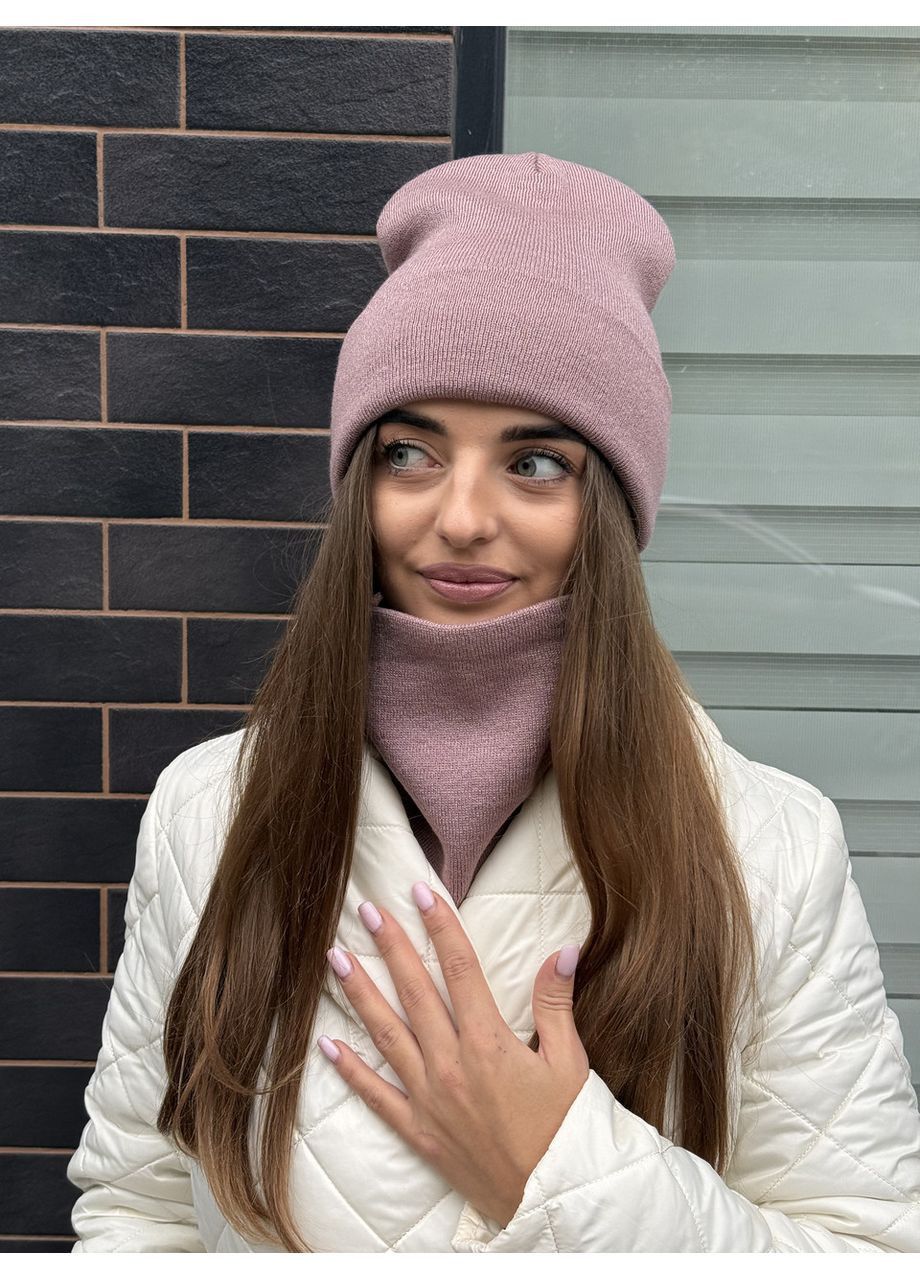 Женская базовая молодежная шапка-лопата STD (365811908)