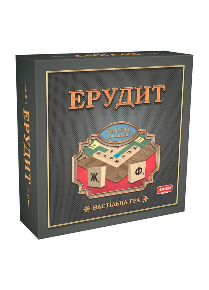 Настольная игра "Эрудит" 0987 деревянная Artos Games (365640724)