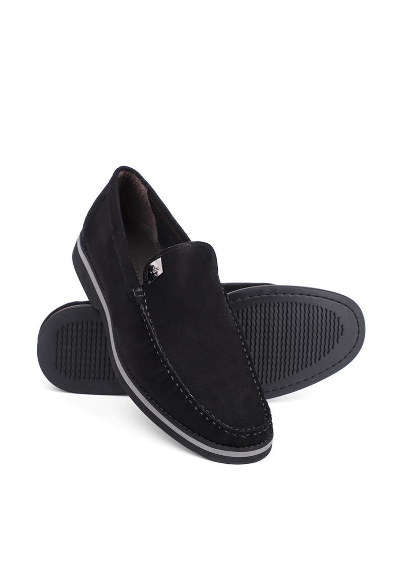 Черные мужские туфли d2383-5b-18 черный замша Miguel Miratez