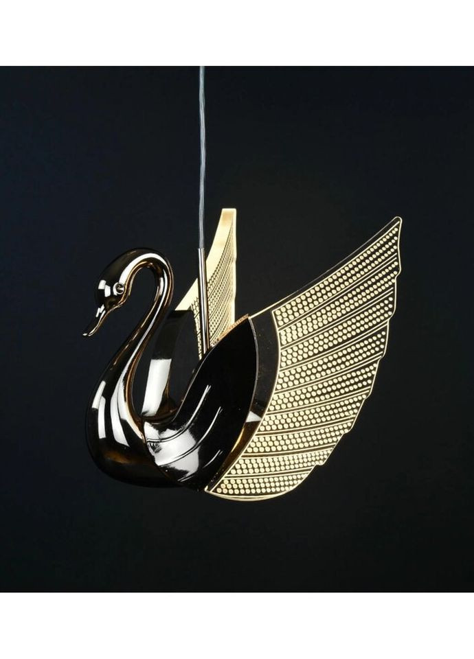 Люстра світлодіодна підвісна LED світильник для квартири на стелю ледве 26627 Золото 30-150х17х18 см. Sunnysky (324395662)