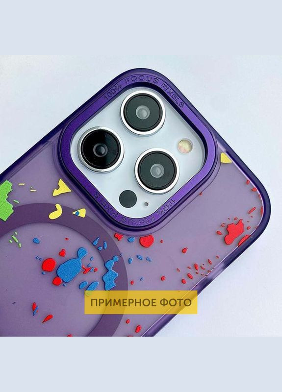 Чохол на Apple iPhone 16 / для айфон 16 з функцією магсейф MagSafe Titanium black Epik (360634476)