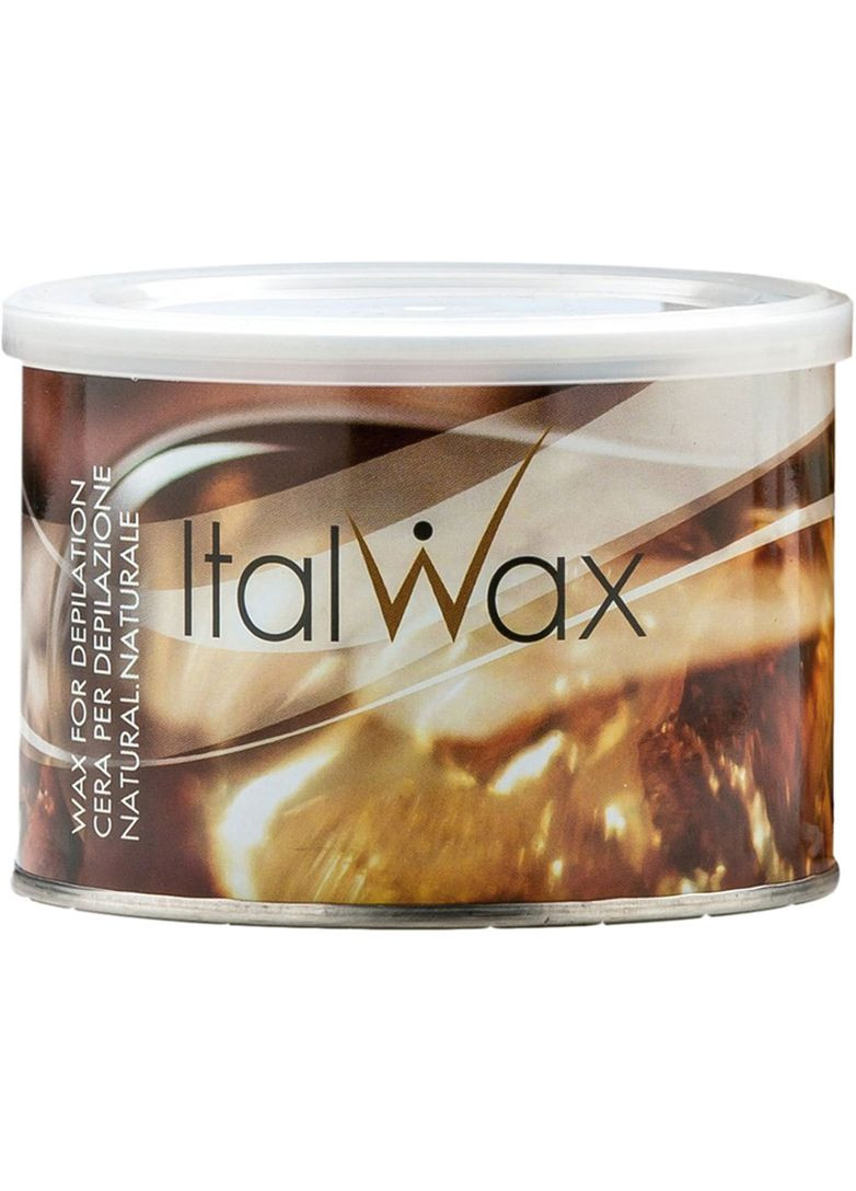 Віск для депіляції в банці теплий Натуральний, 400 мл ItalWax (339679800)