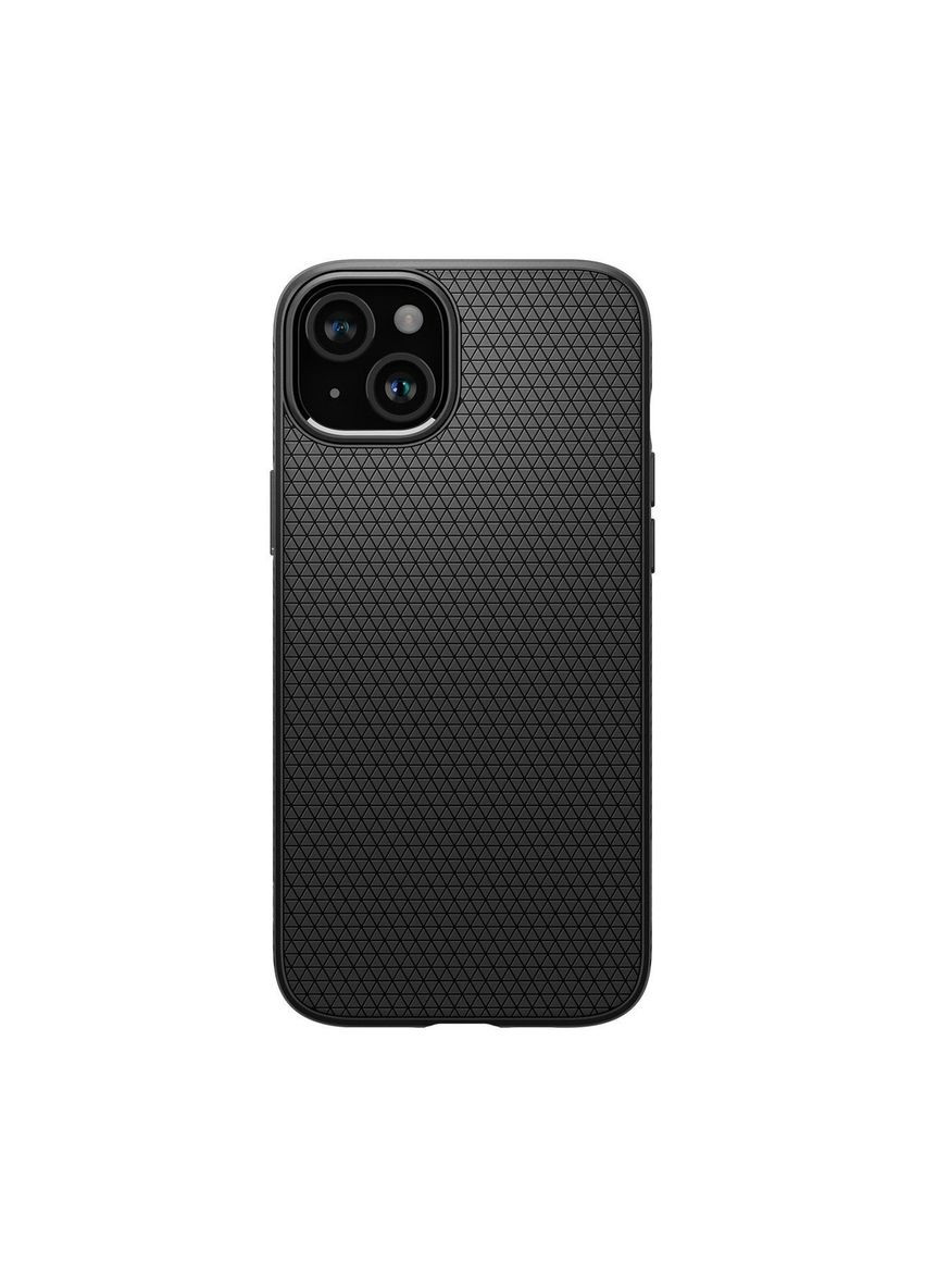 Чехол Liquid Air для iPhone 15 Plus Matte Black (ACS06650) Spigen (327888046)