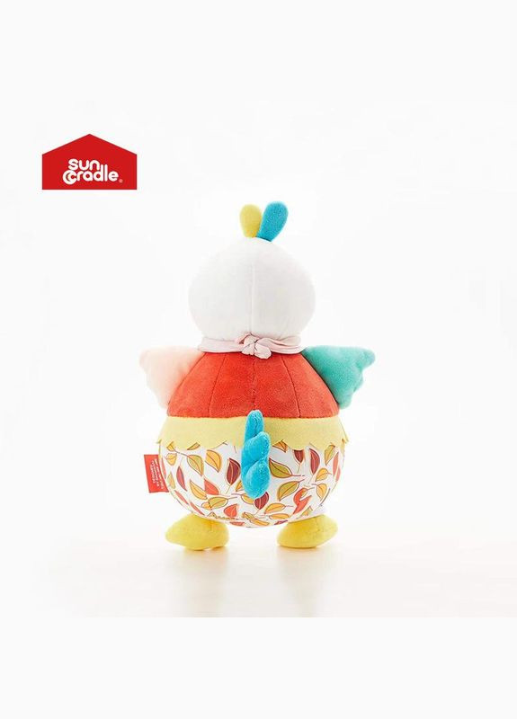 М'яка іграшка-брязкальце курка Suncradle арт 85895 Різнобарвний No Brand (316656063)