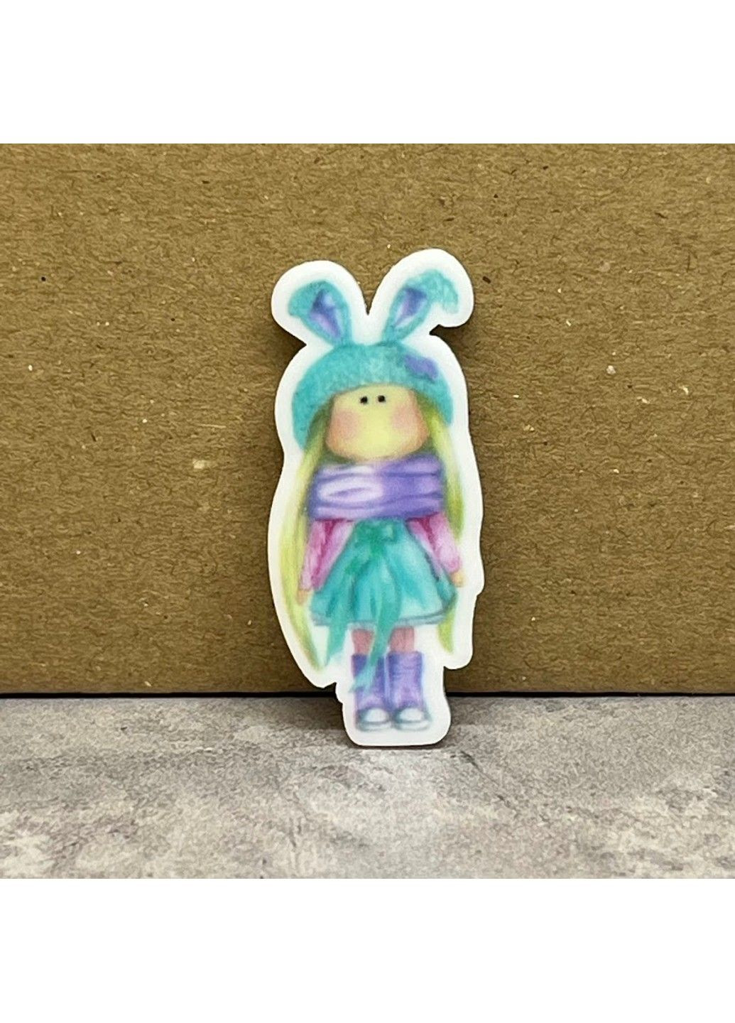 Серединка для бантиков Кукла Тильда - 4 см, арт 02357, 1 шт No Brand (337990736)