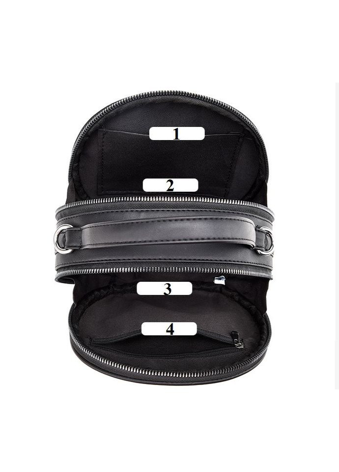 Сумка женская круглая с брелком фиолетовая на плечо экокожа ProDobro (363136184)