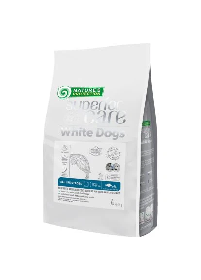 Сухий корм для собак Life Stages 4 кг (NPSC47590) Nature's Protection Superior Care White Dogs White Fish All Sizes and (382228536)