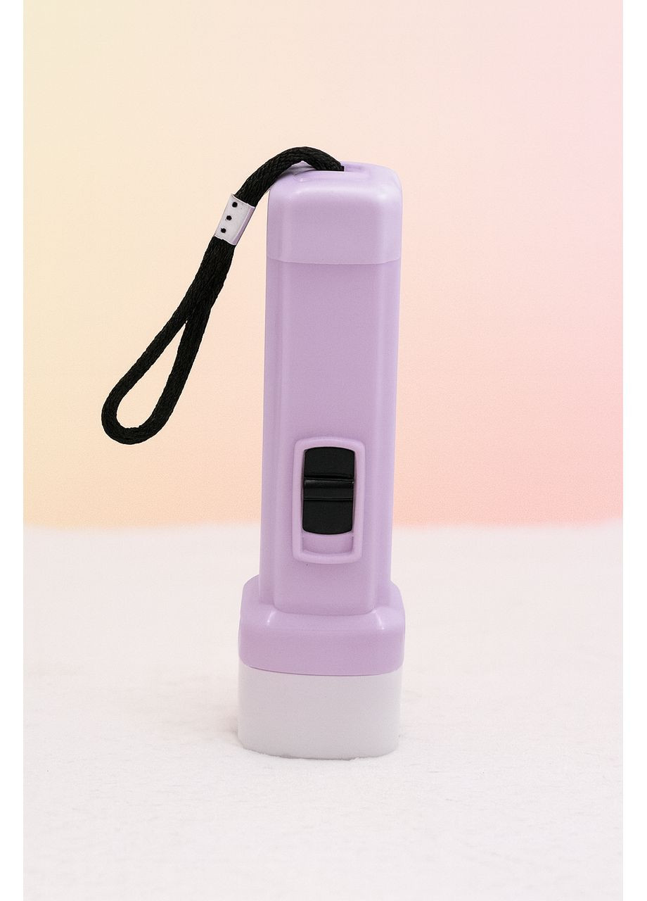 Фонарик ручной светодиодный портативный, компактный карманный фонарь Фиолетовый No Brand (355794588)