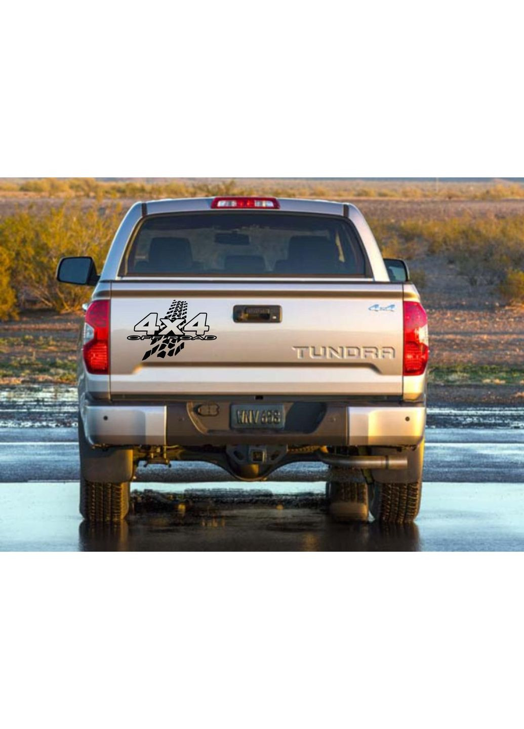 Наклейка на багажник 3D TUNING STUDIO 4х4 Off Road 300х442х0.060мм No Brand (362498943)